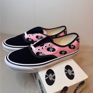 Vans Vault OG Authentic LX (Wacko Maria) Pink Records Mens Classic Shoes